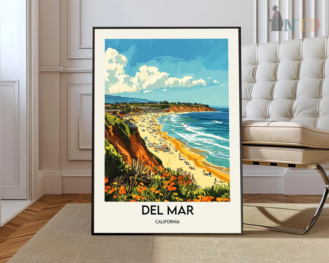 Hello Del Mar Del Mar Print, Del Mar Photo Poster, Del Mar Travel Wall Art, Del Mar ...