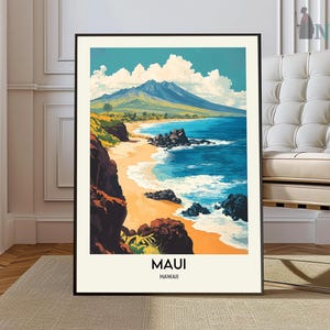 Maui Print, Maui Wall Art, Maui Poster, Maui Photo, Maui Poster Print, Maui Travel Poster, Maui Hawaii