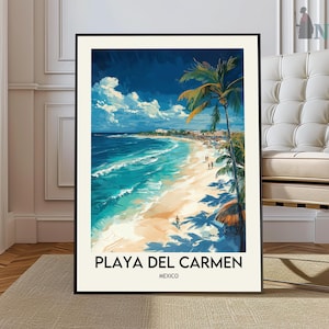 Playa del Carmen poster, Playa del Carmen Wall Art, Playa del Carmen Print, Playa del Carmen Photo, Playa del Carmen Mexico Poster Print