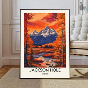 Jackson Hole Poster, Jackson Hole Wall Art, Jackson Hole Print, Jackson Hole Photo, Jackson Hole Poster Print, Jackson Hole Travel Poster