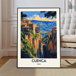Cuenca Travel Poster Ecuador, Cuenca Wall Art, Cuenca Poster Print, Cuenca Photo, Cuenca Decor, Cuenca Ecuador, Cuenca Poster