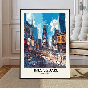Stampa di Times Square, Arte murale di Times Square, Poster di Times Square, Foto di Times Square, Stampa poster di Times Square, Poster di Times Square New York