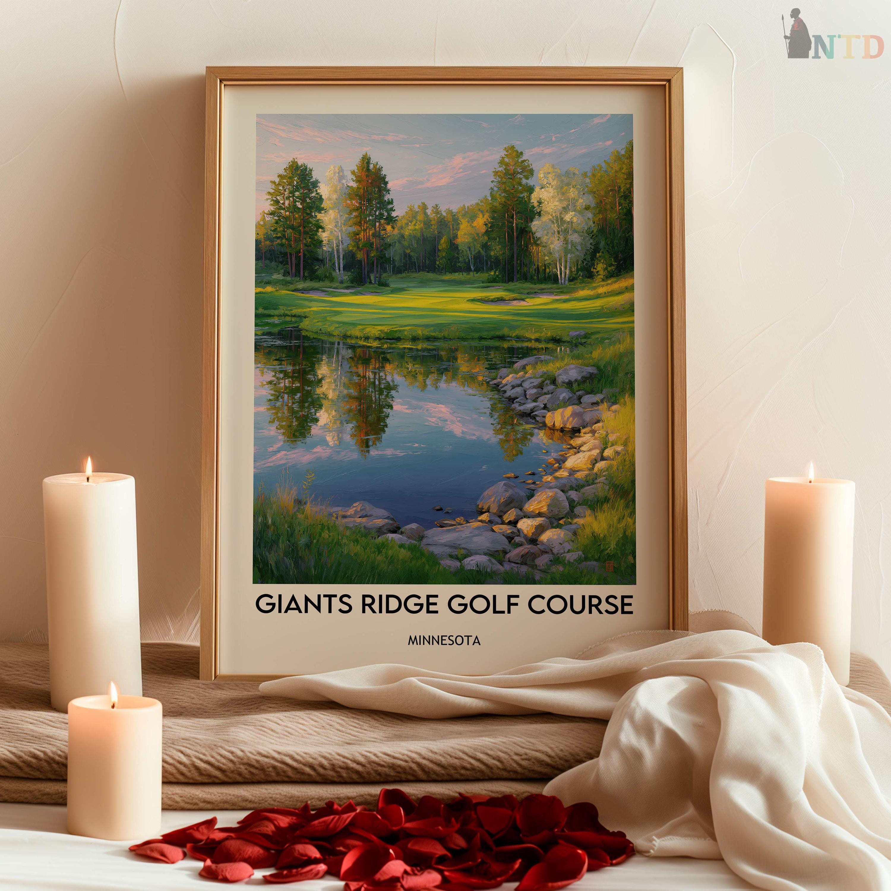 Giants Ridge Golf Course Print, the Quarry & Legend Northwoods