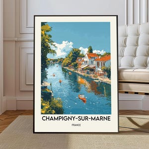 Champigny-sur-Marne poster, Champigny-sur-Marne Wall Art, Champigny-sur-Marne Print, Champigny-sur-Marne Photo,