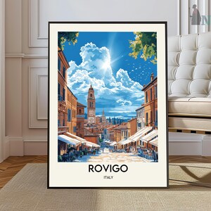Rovigo poster, Rovigo Wall Art, Rovigo Print, Rovigo Photo, Rovigo Poster Print, Rovigo Travel Poster, Rovigo city poster
