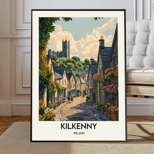 Kilkenny poster, Kilkenny Wall Art, Kilkenny Print, Kilkenny Photo, Kilkenny Poster Print, Kilkenny Travel, Kilkenny Ireland, Kilkenny map