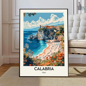 Calabria Print, Calabria Poster, Calabria Wall Art, Calabria Art Print, Calabria decor, Italy Poster, Calabria Photo, Calabria Italy
