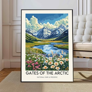 Gates of the Arctic National Park,  Gates of the Arctic poster, Gates of the Arctic print, Gates of the Arctic Alaska, Gates of the Arctic