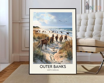 Outer Banks poster, Outer Banks Wall Art, Outer Banks Print, Outer Banks Photo, Outer Banks NC, Outer Banks art, Outer Banks North Carolina