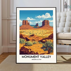 Monument Valley Print, Monument Valley Wall Art, Monument Valley utah  Photo, Monument Valley Arizona, Navajo Nation Reservation