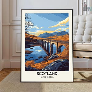 Scotland poster, Scotland Wall Art, Scotland Print, Scotland Photo, Scotland Poster Print, Scotland Travel Poster, Scotland Gift