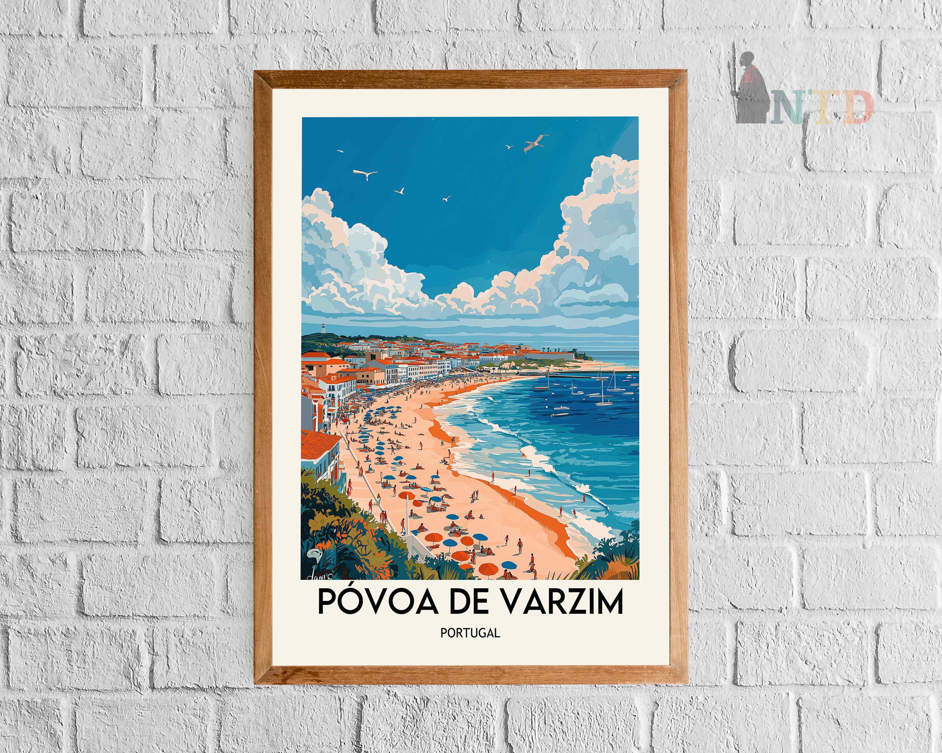 Póvoa De Varzim Poster, Póvoa De Varzim Wall Art, Póvoa De Varzim