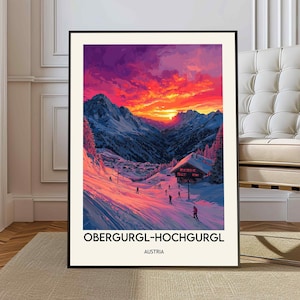 Obergurgl-Hochgurgl poster, Obergurgl-Hochgurgl Wall Art, Obergurgl-Hochgurgl Print, Obergurgl-Hochgurgl Photo, Austria Ski poster