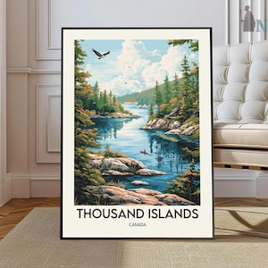 Thousand Islands poster, Thousand Islands Wall Art, Thousand Islands Print, Thousand Islands Photo, Thousand Islands  Canada Poster