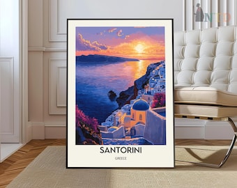 Santorini Print, Santorini Wall Art, Santorini Poster, Santorini Photo, Santorini Poster Print, Santorini Wall Décor, Santorini Greece