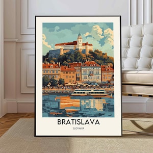 Bratislava poster, Bratislava Wall Art, Bratislava Print, Bratislava Photo, Bratislava Poster Print, Bratislava Slovakia, Slovakia poster