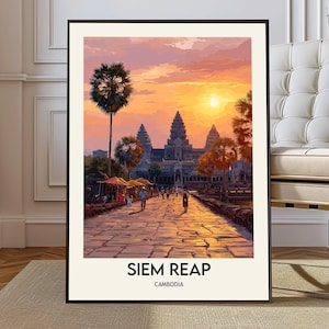 Siem Reap poster, Siem Reap Wall Art, Siem Reap Print, Siem Reap Photo, Siem Reap Poster Print, Siem Reap Travel, Siem Reap Cambodia print