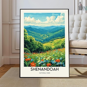 Shenandoah poster, Shenandoah Wall Art, Shenandoah Print, Shenandoah Photo, Shenandoah Poster Print, Shenandoah Blue Ridge Mountains