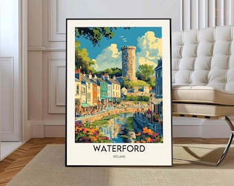 Waterford Poster, Waterford Wandkunst, Waterford Druck, Waterford Foto, Waterford Poster Druck, Waterford Reiseposter, Waterford Irland