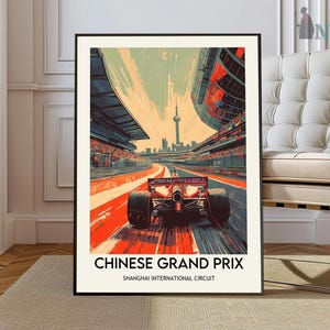 Chinese Grand Prix-poster, Chinese Grand Prix-muurkunst, Chinese Grand Prix-afdruk, Chinese Grand Prix-foto, Chinese Grand Prix-posterafdruk