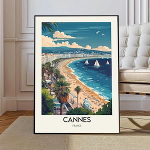 Cannes poster, Cannes Wall Art, Cannes Print, Cannes Photo, Cannes Poster Print, Cannes Travel Poster, Cannes city poster