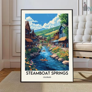 Steamboat Springs poster, Steamboat Springs Wall Art, Steamboat Springs Print, Steamboat Springs Photo, Steamboat Colorado poster
