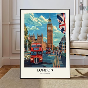 Affiche de Londres, art mural Londres, impression de Londres, impression d&#39;art de Londres, photo de Londres, photographie de Londres, décoration de Londres, photo de Londres