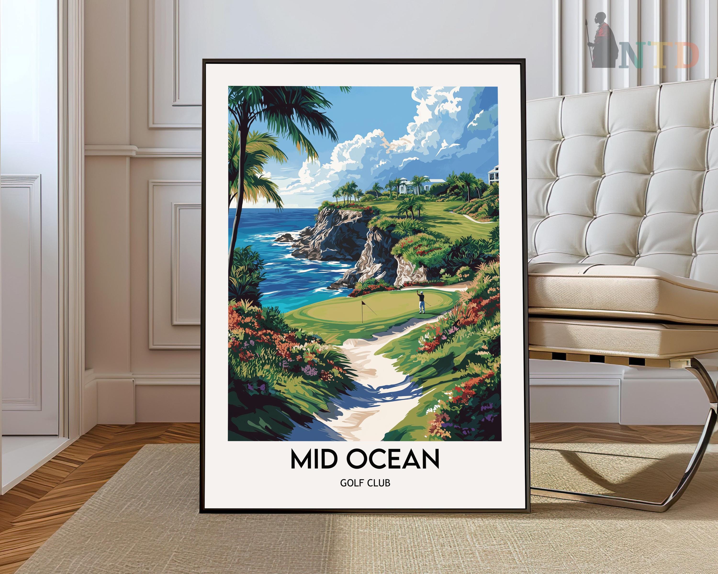 Mid Ocean Club Golf Course Print: Bermuda Wall Art - Etsy