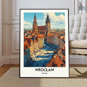 Wroclaw Print, Wroclaw Wall Art, Wroclaw Poster, Wroclaw Photo, Wroclaw Poster Print, Wroclaw Travel Poster, Wroclaw Poland