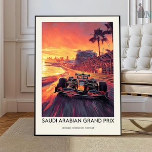 Saoedi-Arabische Grand Prix-poster, Saoedi-Arabische Grand Prix kunst aan de muur, Saoedi-Arabische Grand Prix print, Saoedi-Arabische Grand Prix foto,