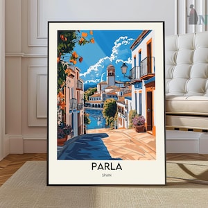 Parla Poster, Parla Wandkunst, Parla Druck, Parla Foto, Parla Poster Druck, Parla Reiseplakat, Parla Madrid, Madrid Plakat, Parla Spanien