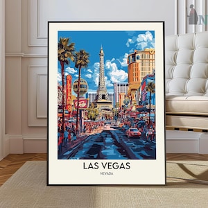 Las Vegas Print, Las Vegas Poster, Las Vegas Wall Art, Las Vegas Art Print, Las Vegas Decor, Las Vegas Gift Las Vegas Photo Las Vegas Travel