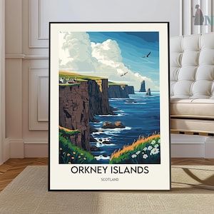 Orkney Islands Poster, Orkney Islands Wall Art, Orkney Islands Print, Orkney Islands Photo, Orkney Islands Scotland,  Kirkwall poster