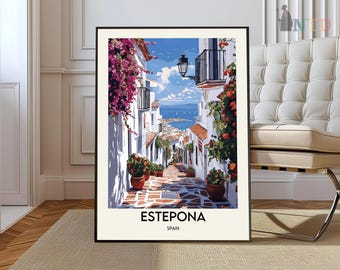Estepona poster, Estepona Wall Art, Estepona Print, Estepona Photo, Estepona Poster Print, Estepona Spain, Malaga poster, Andalusia poster