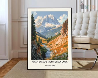 Gran Sasso National Park Poster, Gran Sasso Wall Art, Gran Sasso Print, Gran Sasso Photo, Gran Sasso Poster Print, Gran Sasso Italy
