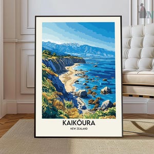 Kaikoura poster, Kaikoura Wall Art, Kaikoura Print, Kaikoura Photo, Kaikoura Poster Print, Kaikoura Travel Poster, Kaikoura Gift