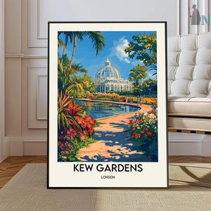 Royal Botanic Gardens, Kew Gardens Poster, Kew Gardens Wandkunst, Kew Gardens Druck, Kew Gardens Foto, Kew Gardens London Plakat