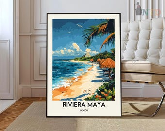 Riviera Maya poster, Riviera Maya Wall Art, Riviera Maya Print, Riviera Maya Photo, Riviera Maya Poster Print, Riviera Maya Mexico poster