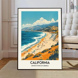 Impression californienne, affiche californienne, art mural californien, impression d&#39;art californienne, voyage en Californie, photo en Californie, photographie en Californie