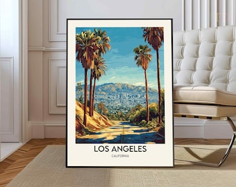 Los Angeles Poster, Los Angeles Wall Art, Los Angeles Print, Los Angeles Art Print, LA Print, LA Poster, LA Wall Art, Los Angeles Decor