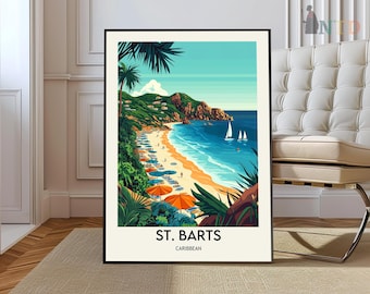 St Barts poster, St Barts Wall Art, St Barts Print, St Barts Photo, St Barts Poster Print, St Barts Travel Poster, St Barts Gift