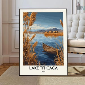 Lake Titicaca poster, Lake Titicaca Wall Art, Lake Titicaca Print, Lake Titicaca Photo, Lake Titicaca Poster Print, Lake Titicaca poster art