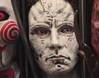 Michael Myers Book Nook - Libreria per Halloween, decorazione per scaffale horror, dipinta a mano, stampata in 3D, regalo per fan dell'horror
