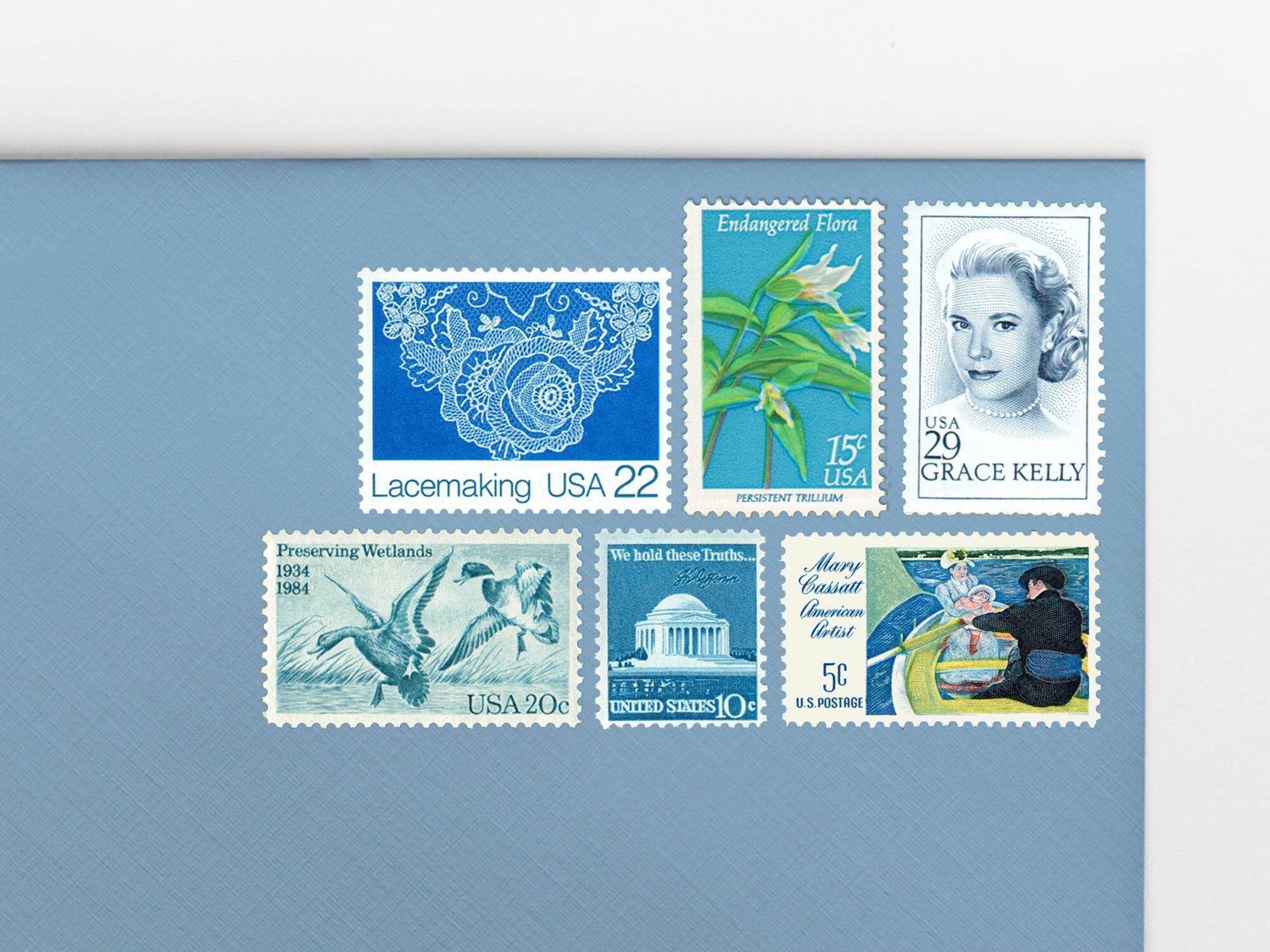 Vintage Postage Stamps, Printable Old Postage Stamps Ephemera  Embellishment, Junk Journal Digital Kit, Digital Collage Sheet Scrapbook  Paper 