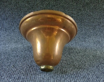 Vintage Brass Ceiling Mount Canopy for Light Fixture 3-1/4" T x 5" Dia #C2