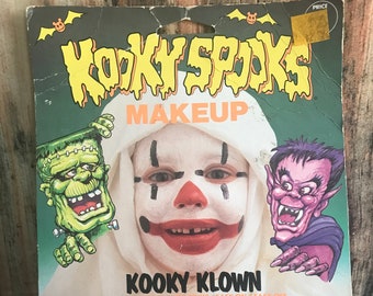 Maquillage vintage Kooky Spooky Kooky Klown 1987