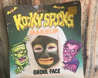 1987 Kooky Spooky Ghoul gezicht Vintage make-up MIP