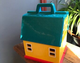 Vintage illco Plastic Play Set Jim Henson Play House with Accessories