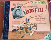 RCA Victor Little Nipper Series Roy Rogers Sings About Pecos Bill