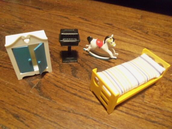 vintage fisher price dollhouse furniture